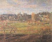 Camille Pissarro, February-Sunrise-Bagincourt